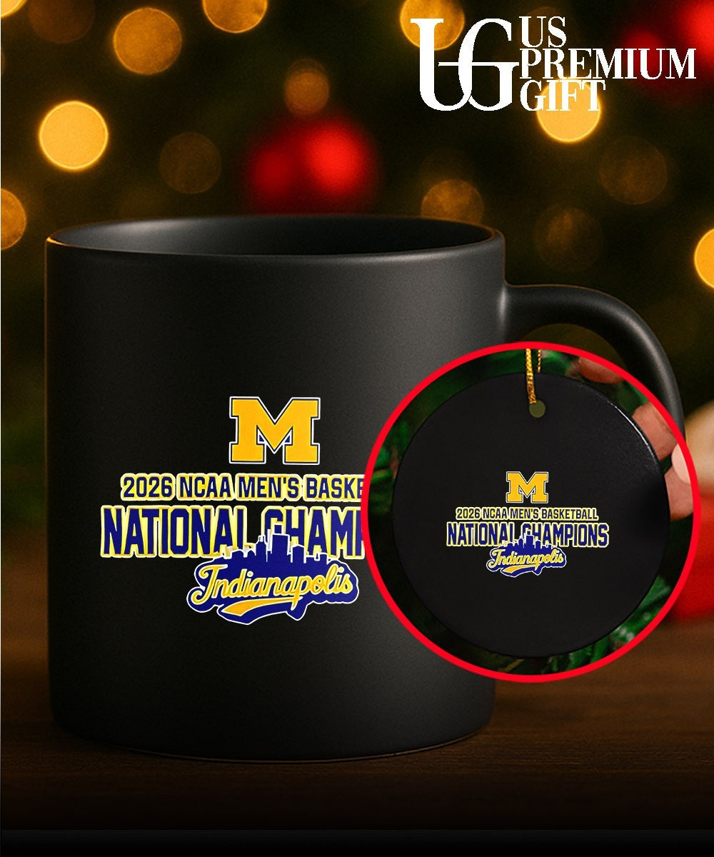 Michigan Wolverines Men’s Basketball 2026 National Champions Indianapolis shirt
