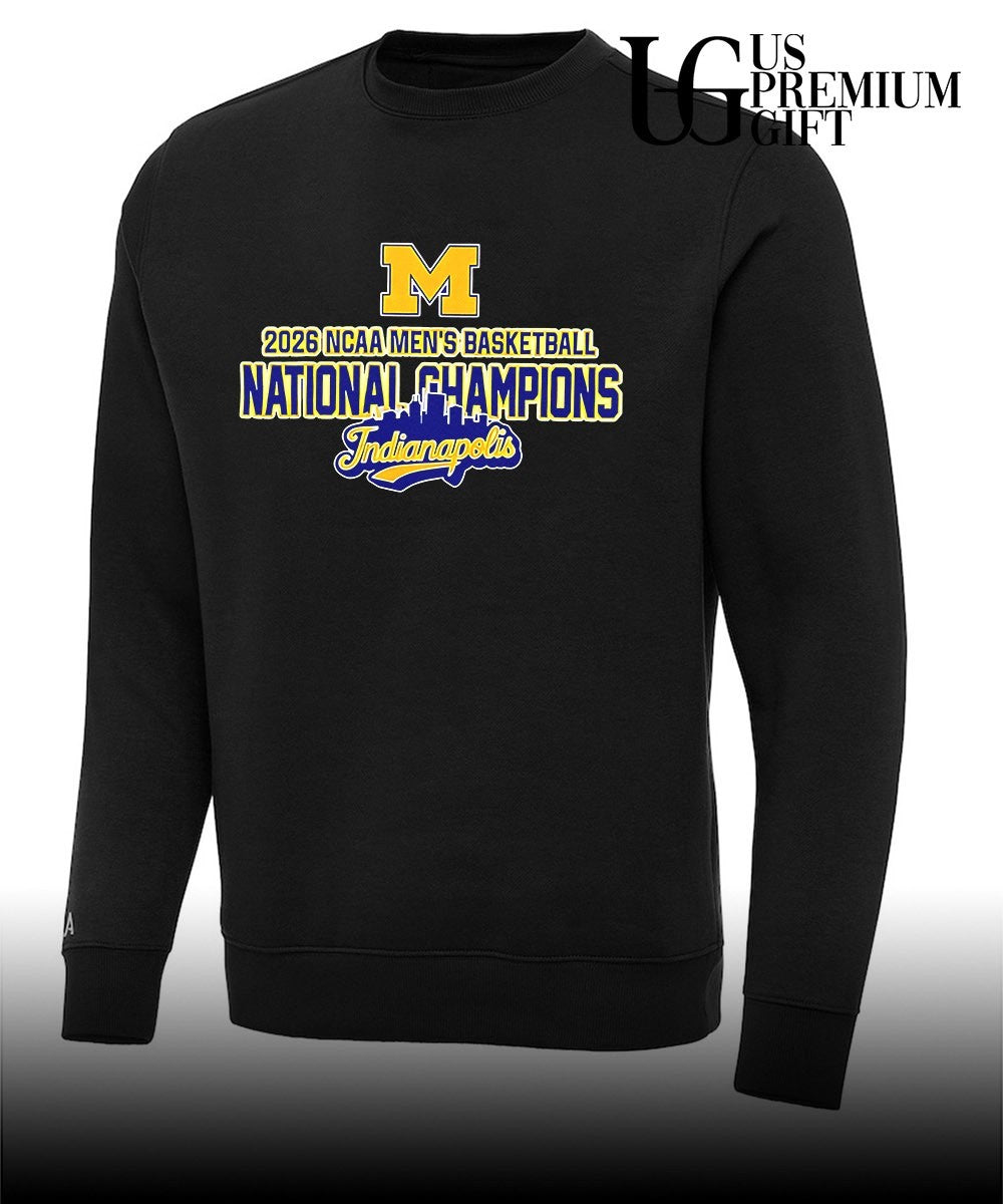 Michigan Wolverines Men’s Basketball 2026 National Champions Indianapolis shirt