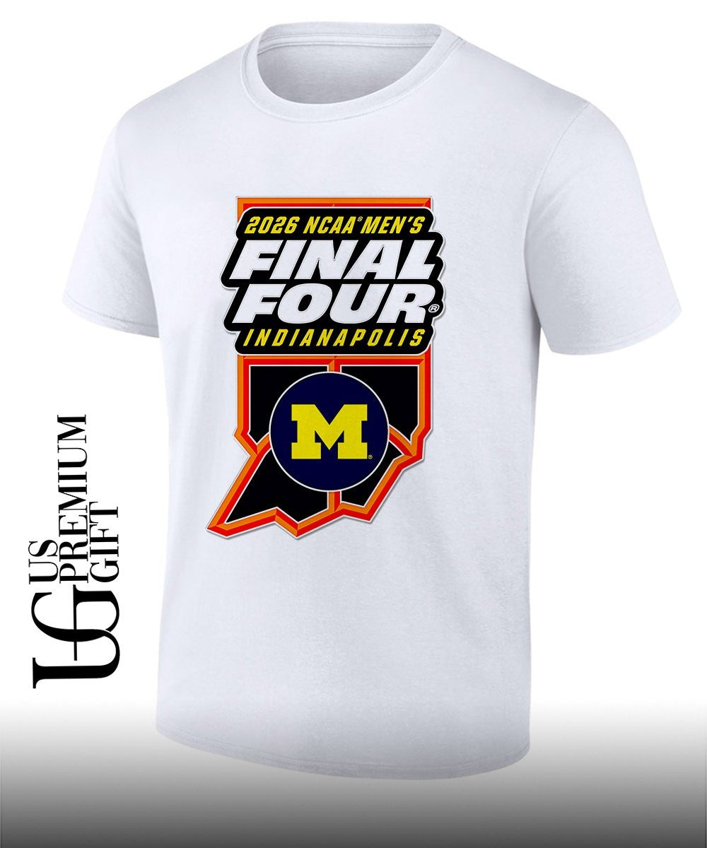 Michigan Wolverines Men’s Basketball Final Four Collector 2026 logo shirt