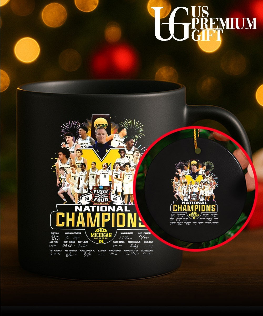 Michigan Wolverines Men’s Basketball National Champions 2026 poster shirt