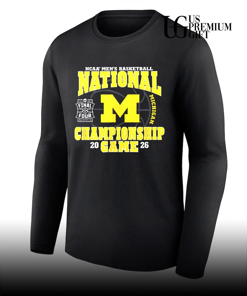 Michigan Wolverines National Champions 2026 Final Four March Madness Basketball shirt