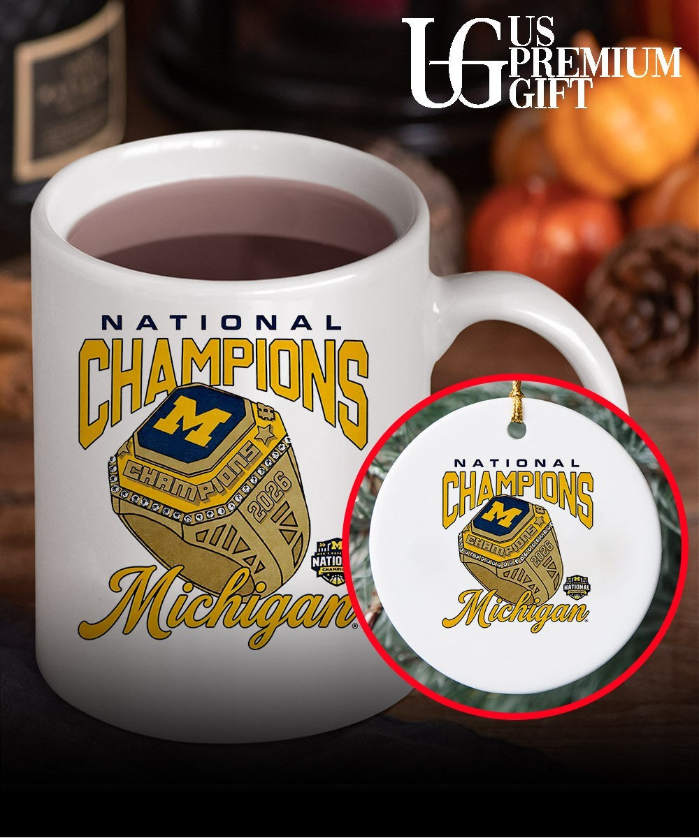 Michigan Wolverines National Champions 2026 Ring shirt
