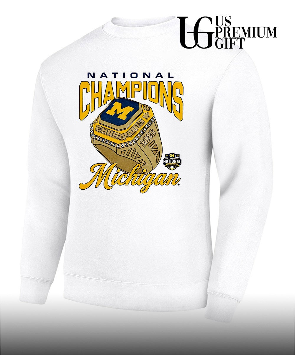 Michigan Wolverines National Champions 2026 Ring shirt