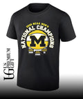 Michigan basketball shock the world boys Go Blue shirt