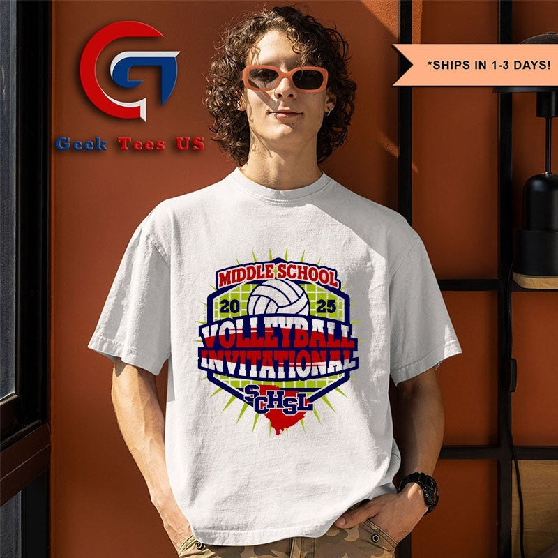 Middle School Volleyball Invitational SCHSL 2025 shirt