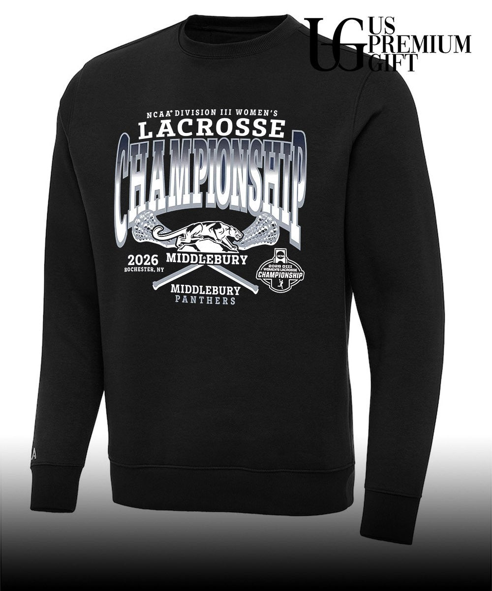 Middlebury Panthers 2026 NCAA Division III Women’s Lacrosse Championship shirt