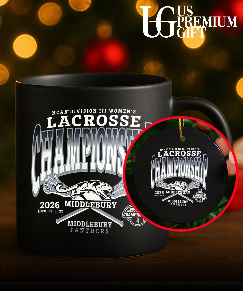 Middlebury Panthers NCAA Division III Women’s Lacrosse Championship 2026 shirt