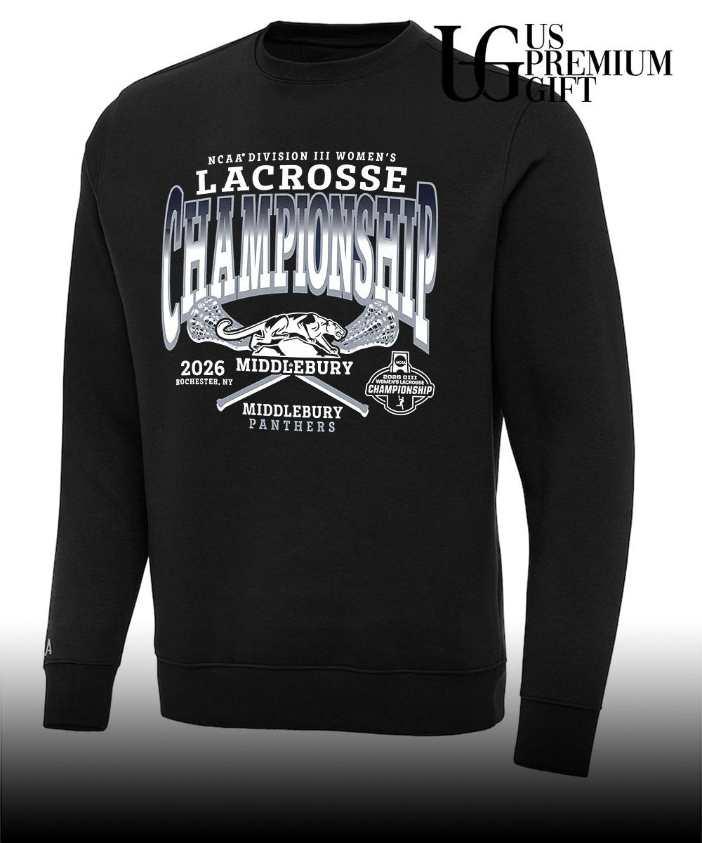 Middlebury Panthers NCAA Division III Women’s Lacrosse Championship 2026 shirt