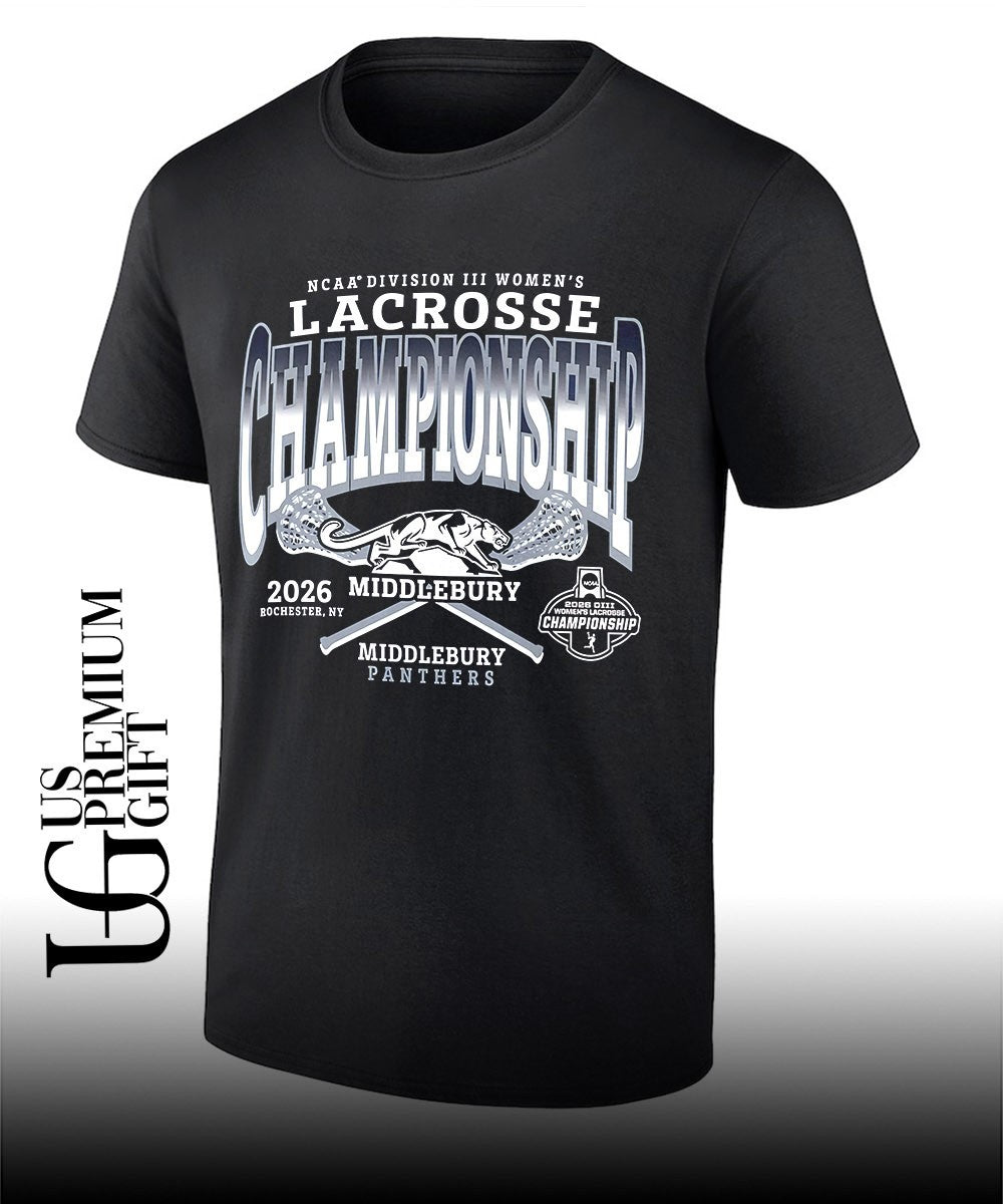 Middlebury Panthers NCAA Division III Women’s Lacrosse Championship 2026 shirt