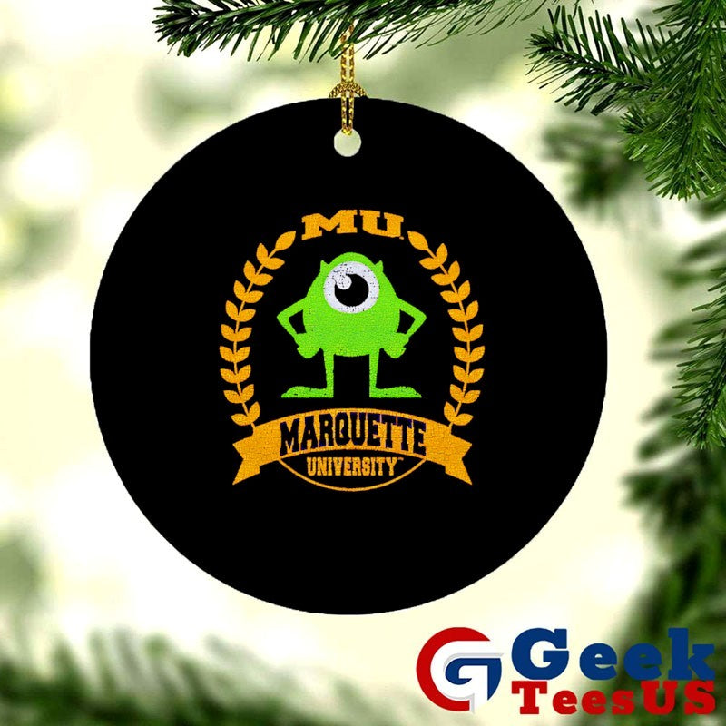 Mike Wazowski Marquette University logo shirt