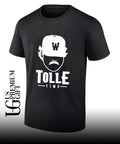 Mikey Romero wearing Payton Tolle Time shirt