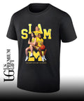 Mila Holloway Olivia Olson and Syla Swords Michigan Wolverines women’s basketball SLAM shirt