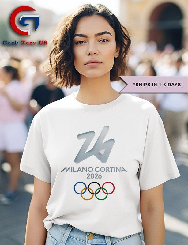 Milano Cortina 2026 Olympics logo shirt
