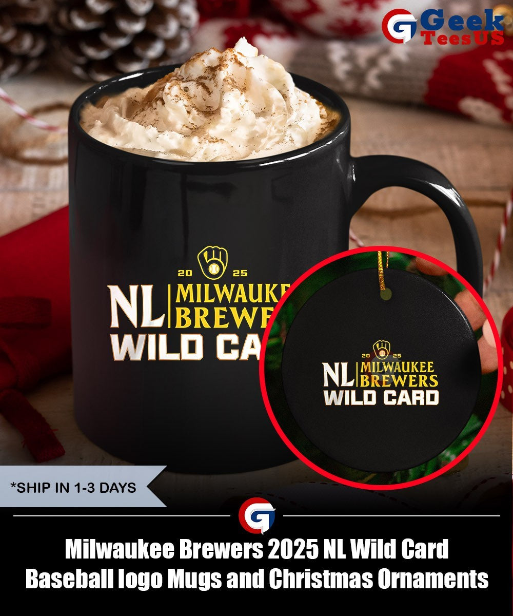 Milwaukee Brewers 2025 NL Wild Card Baseball logo shirt