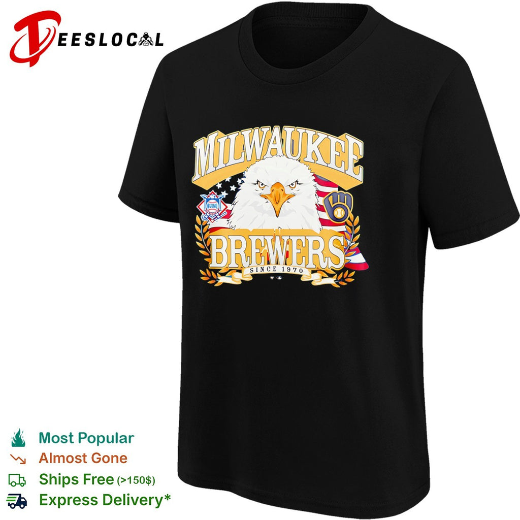 Milwaukee Brewers Eagle National League Since 1970 shirt