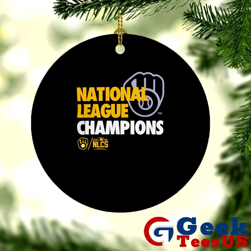 Milwaukee Brewers MLB 2025 National League Champions shirt