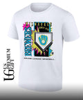 Milwaukee Brewers Major League baseball since 1970 Cooperstown Neon shirt