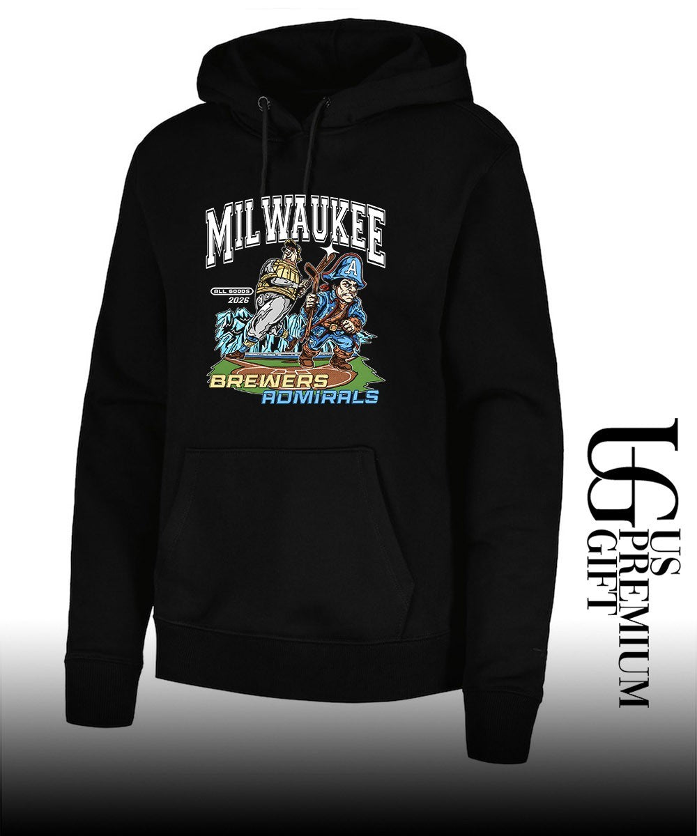 Milwaukee Brewers Milwaukee Admirals 2026 graphic shirt