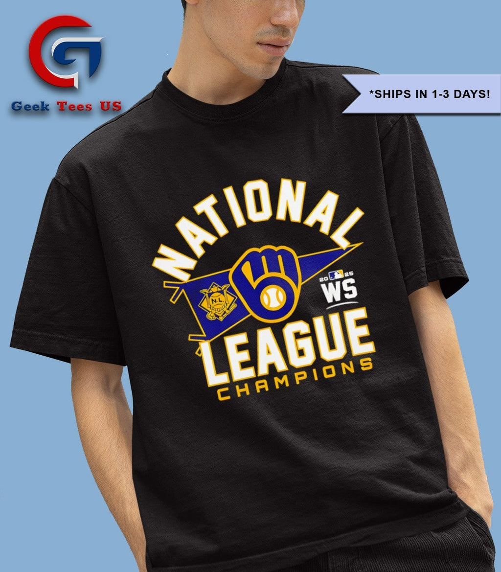 Milwaukee Brewers baseball 2025 ALCS Postseason Champions flag shirt
