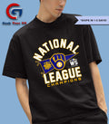 Milwaukee Brewers baseball 2025 ALCS Postseason Champions flag shirt