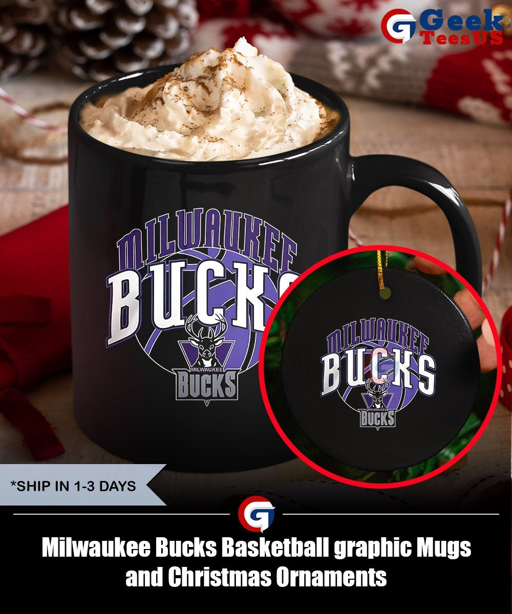 Milwaukee Bucks Basketball graphic shirt