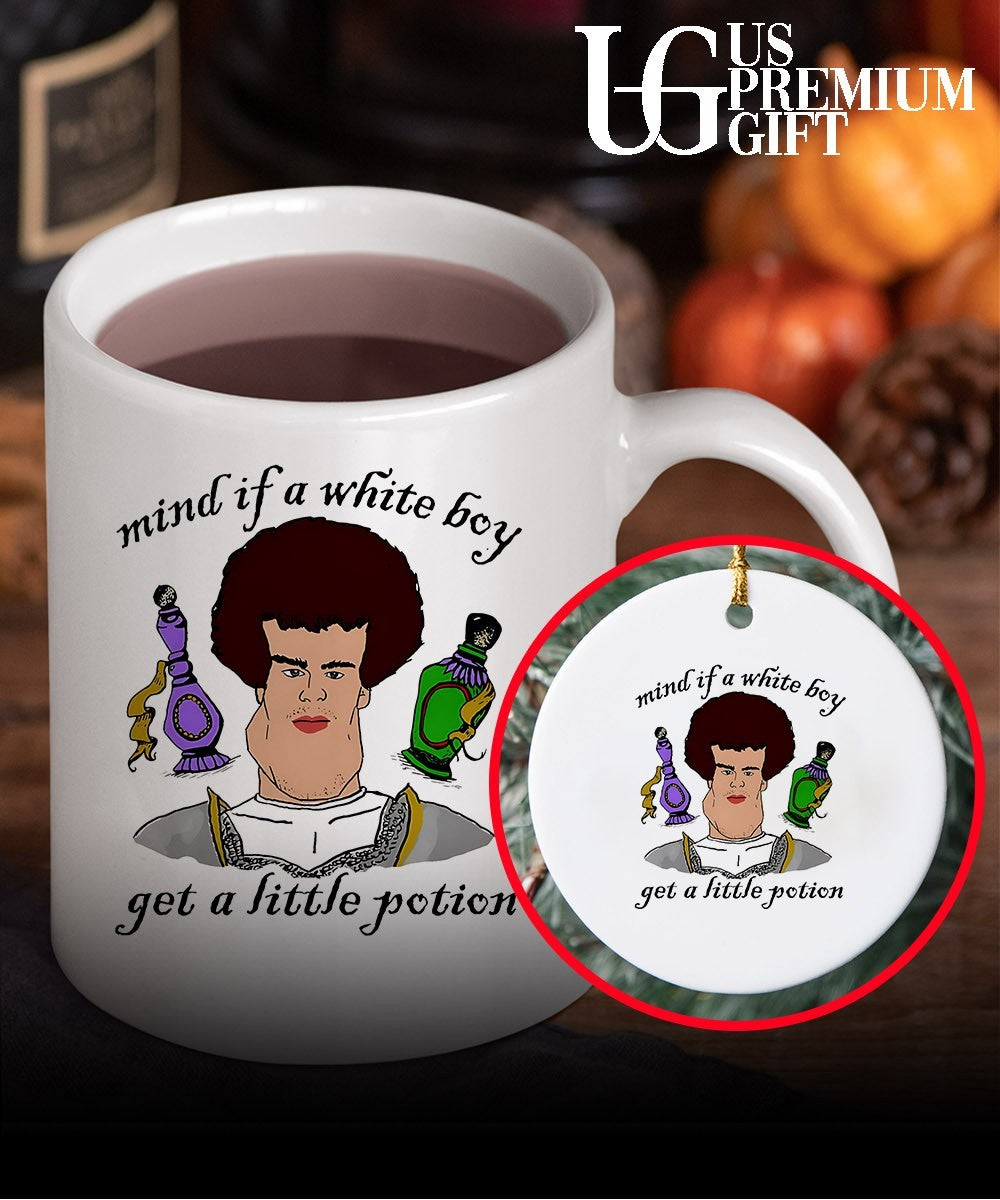 Mind if a white boy get a little potion shirt