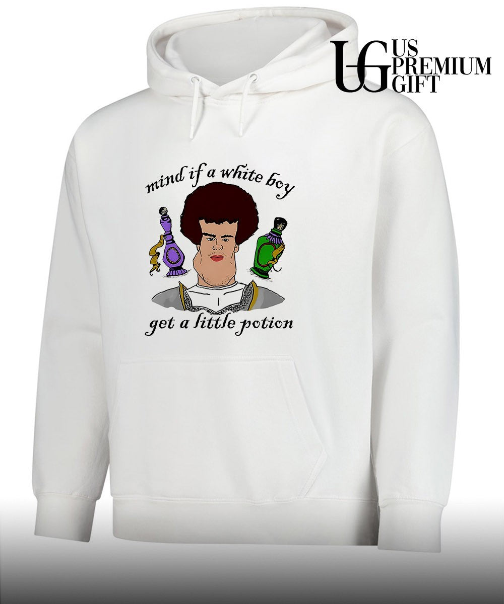 Mind if a white boy get a little potion shirt