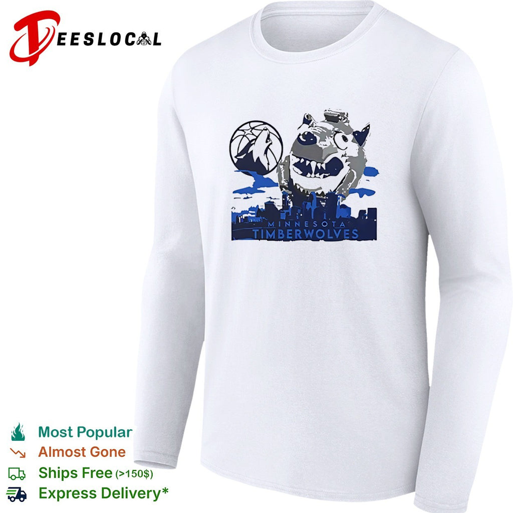 Minnesota Timberwolves Basketball Logo and Mascot shirt