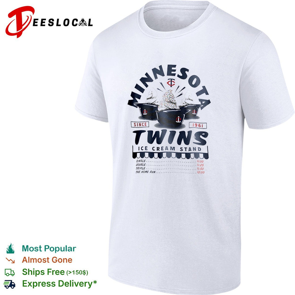 Minnesota Twins Since 1961 Ice Cream Stand shirt