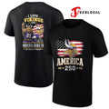 Minnesota Vikings 250 years of freedom mascot shirt