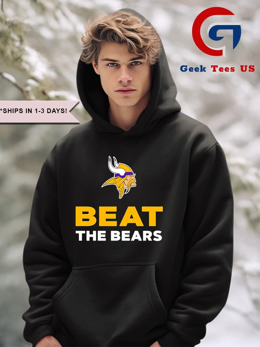 Minnesota Vikings Beat the Bears logo shirt