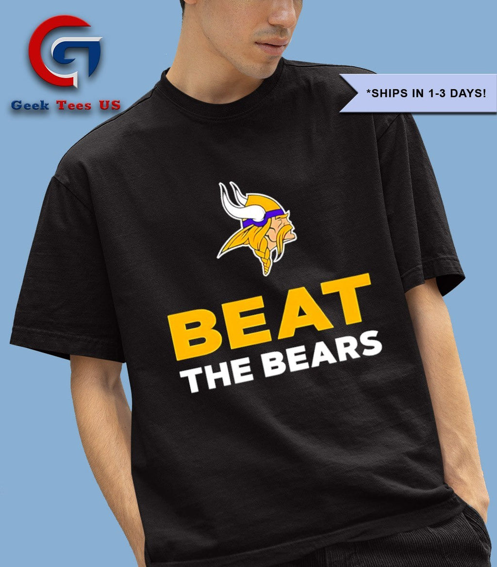 Minnesota Vikings Beat the Bears logo shirt