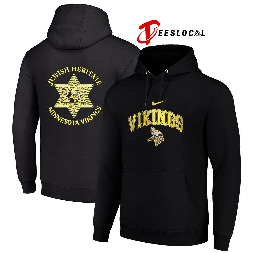 Minnesota Vikings Jewish heritage logo shirt
