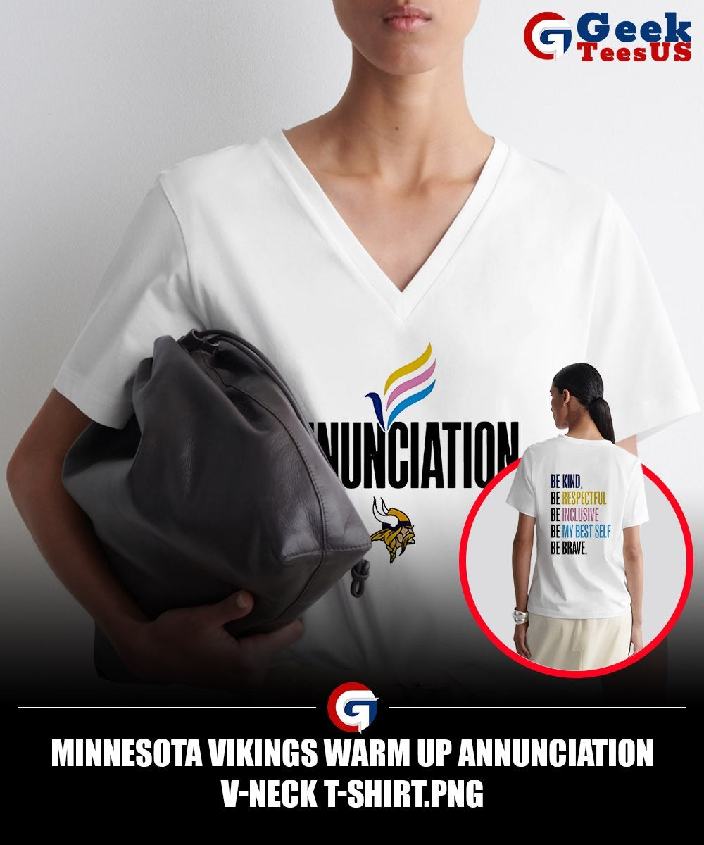 Minnesota Vikings Warm Up Annunciation shirt