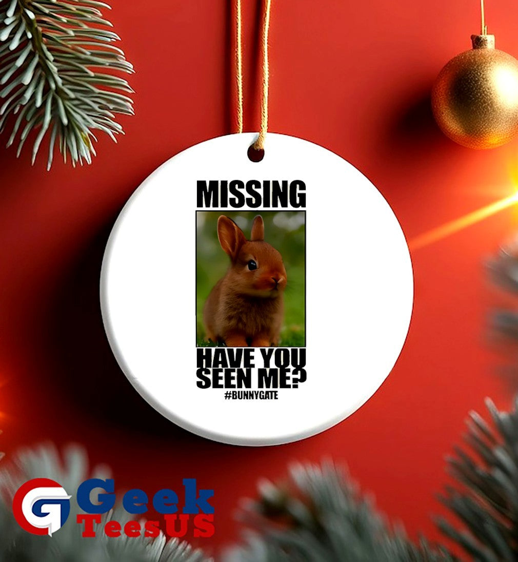 Missing have you seen me bunnygate shirt