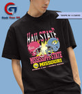 Mississippi State University vs Missouri Tigers Half State Game Day 2025 helmet shirt