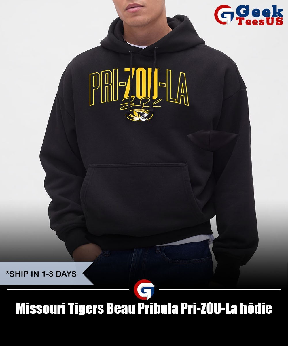 Missouri Tigers Beau Pribula Pri-ZOU-La shirt