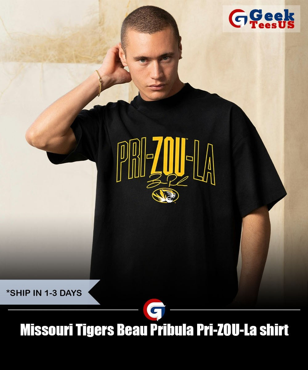 Missouri Tigers Beau Pribula Pri-ZOU-La shirt