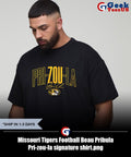 Missouri Tigers Football Beau Pribula Pri-zou-la signature shirt