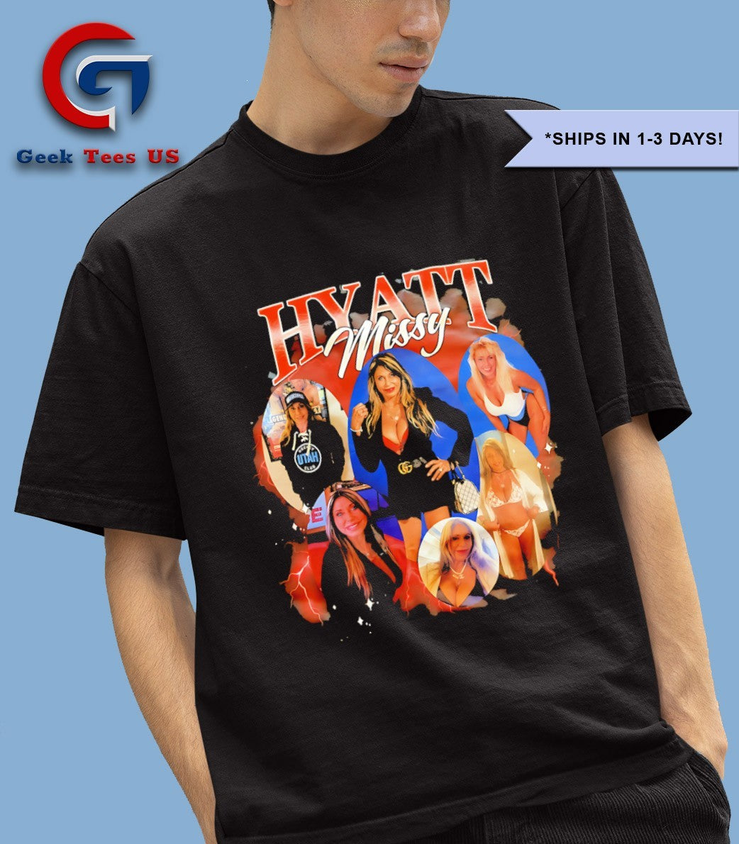 Missy Hyatt wrestling graphic shirt