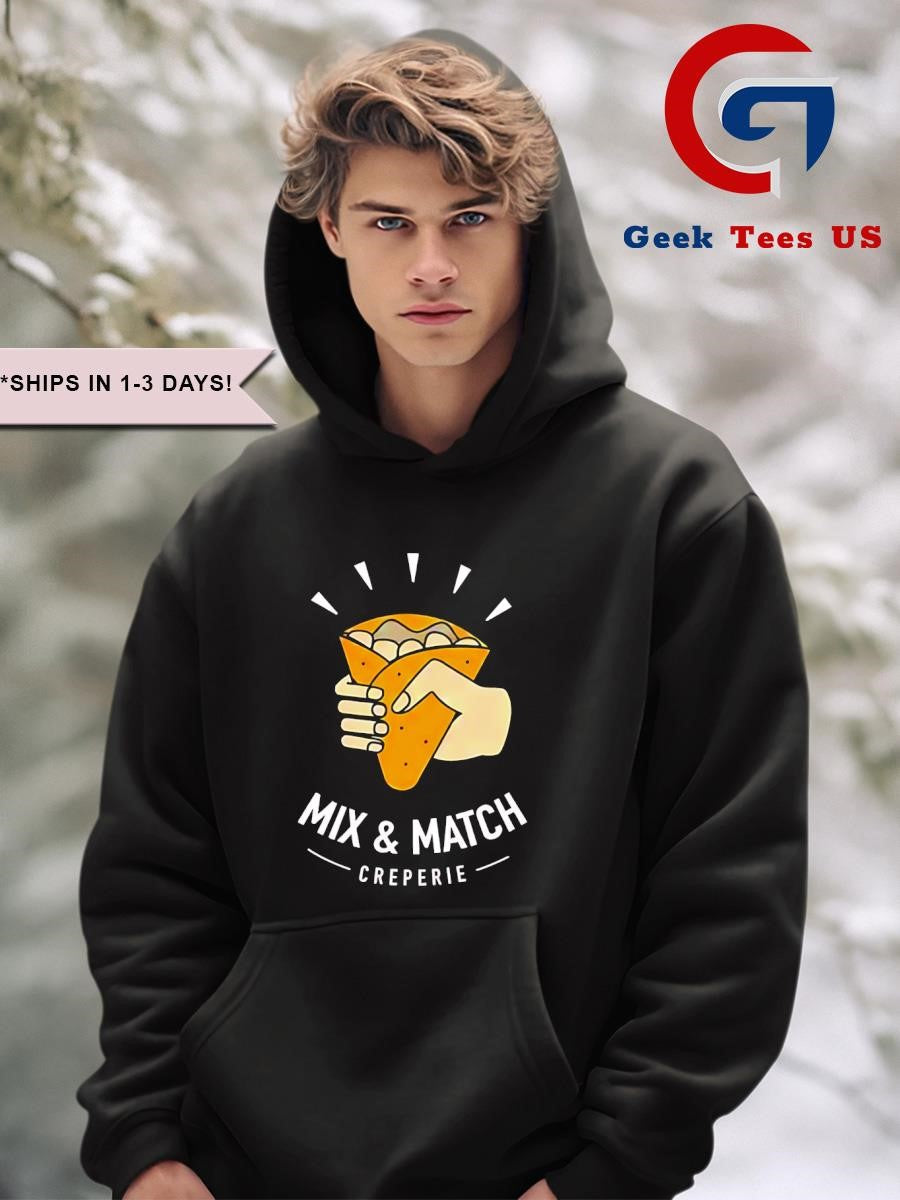Mix and Match Creperie shirt