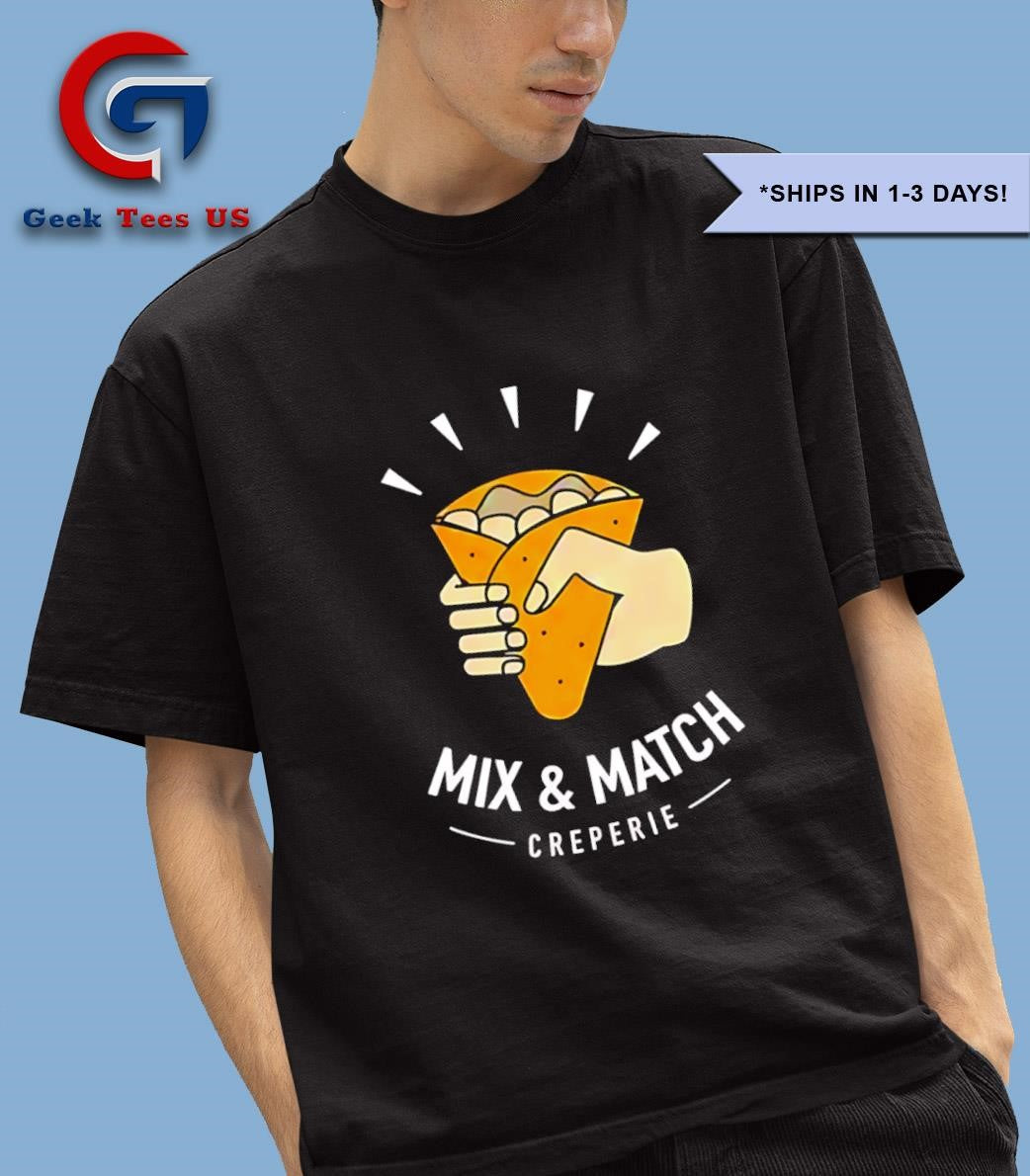 Mix and Match Creperie shirt