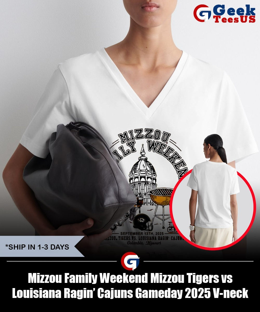 Mizzou Family Weekend Mizzou Tigers vs Louisiana Ragin’ Cajuns Gameday 2025 shirt