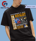 Mizzou Tigers vs KU Jayhawks NCAA Football Border Rivalry 2025 helmet shirt