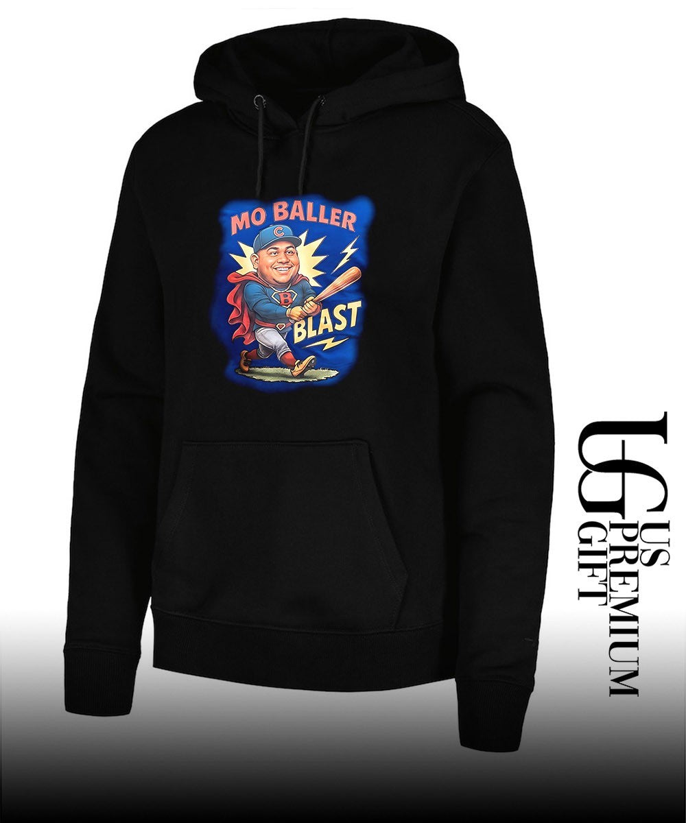 Mo Baller Blast Chicago Cubs cartoon T-shirt