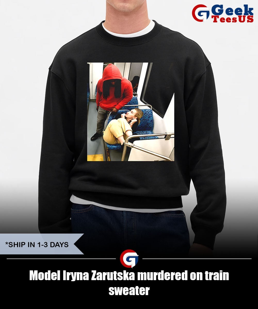 Model Iryna Zarutska murdered on train shirt