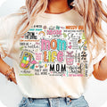 Mom Life T-Shirt, Mother's day T-Shirt, Funny Mama Quotes T-Shirt, Mama Mom Mental Health T-Shirt, Retro Mother T-Shirt, Mom T-Shirt