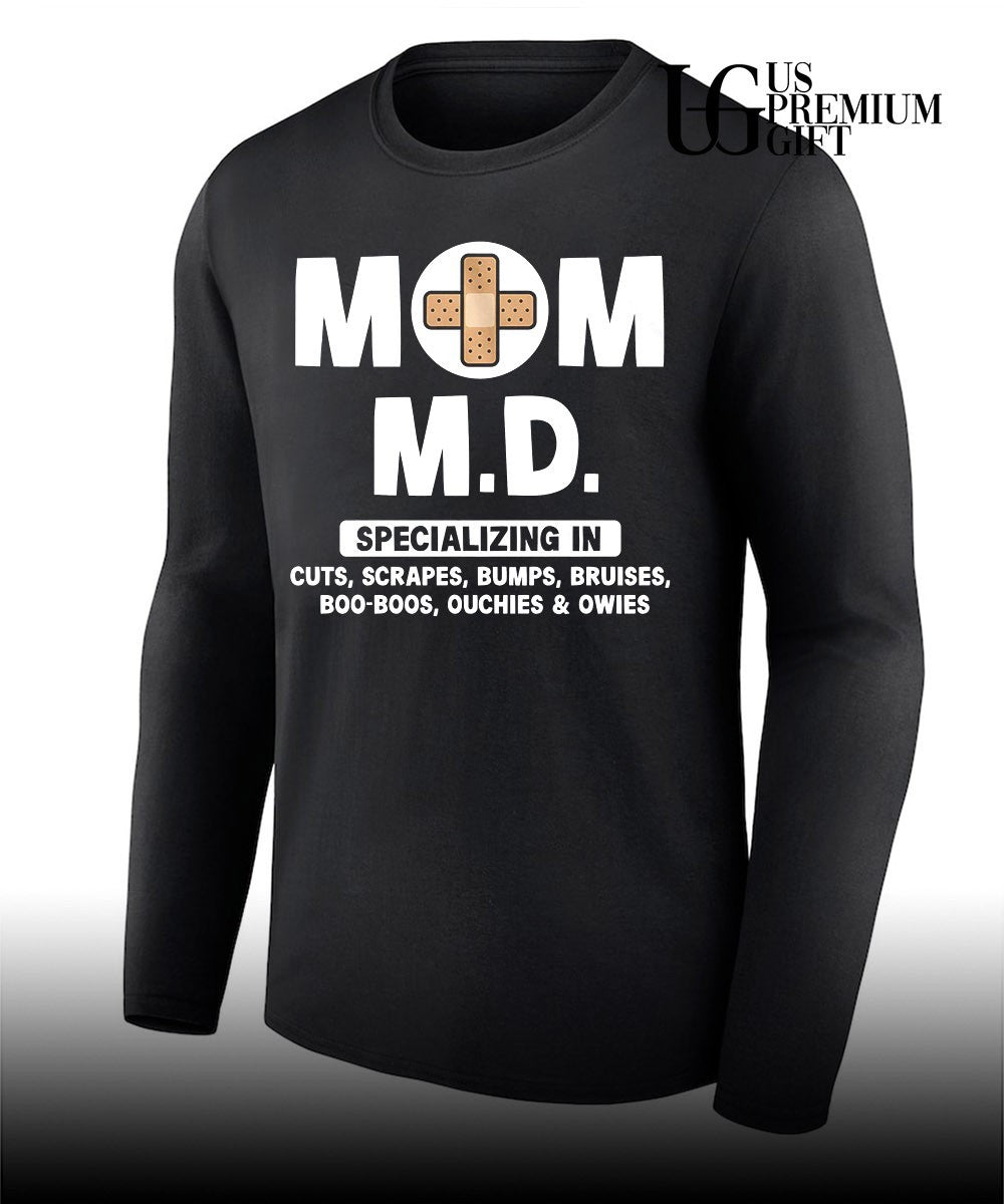 Mom MD specializing in shirt
