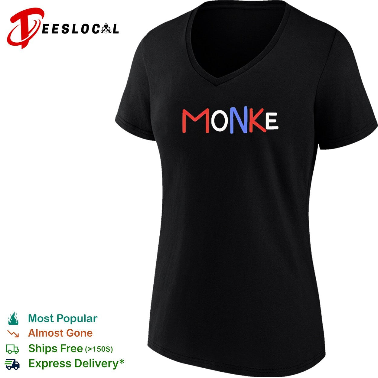 Monke logo basic shirt