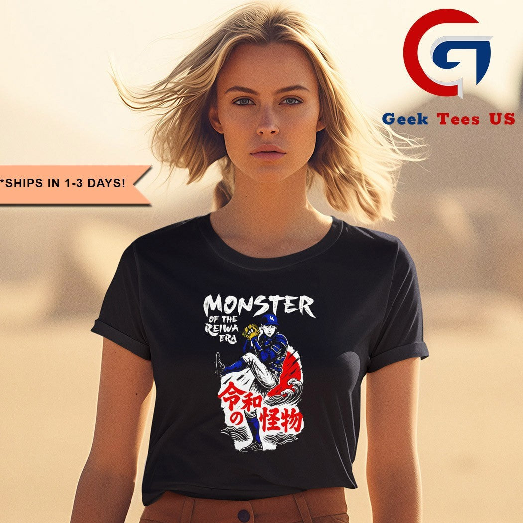 Monster Of The Reiwa Era Los Angeles Dodgers baseball 2025 shirt
